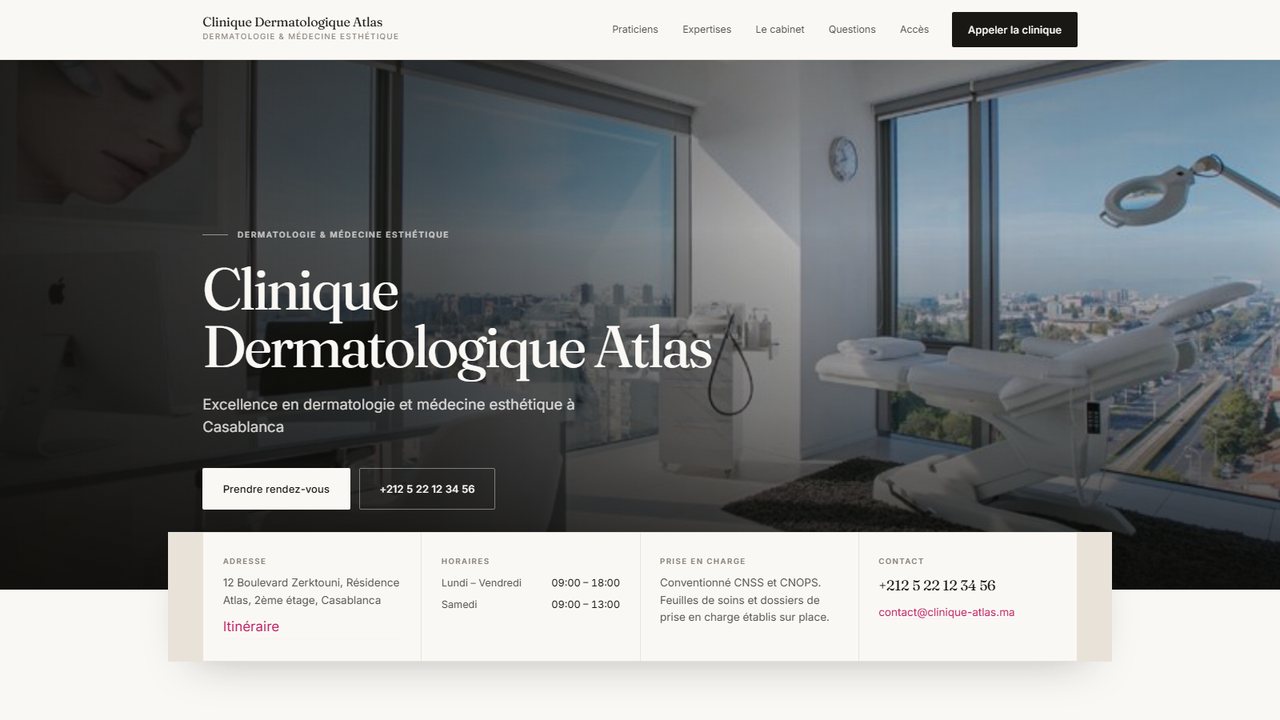 Site public du cabinet